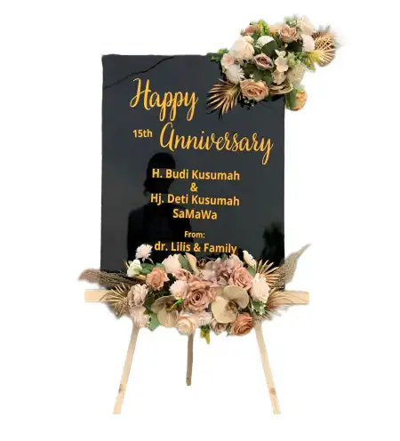 Papan Bunga Akrilik Langut