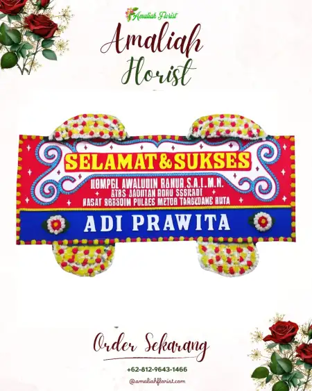 Papan Bunga Ucapan Selamat Langut